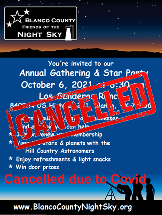 Poster for Gathering Cancellation