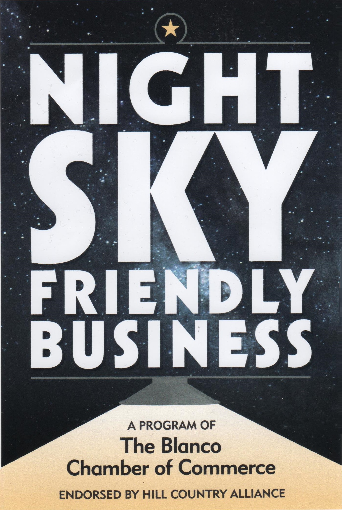 Night Sky Friendly Businesses