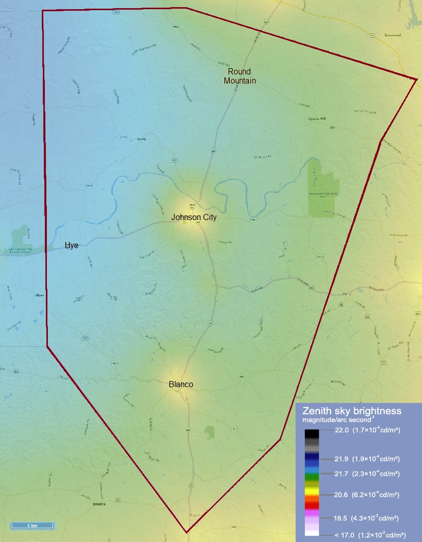 Light Pollution Map